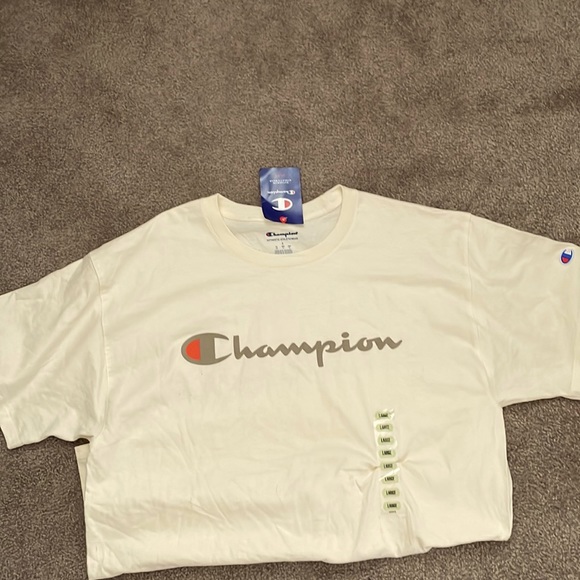 Champion Other - Brand New Large Crème Colored Champion Tee